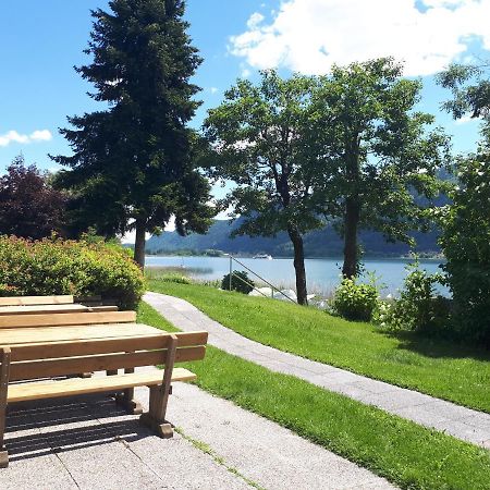 Anna Seeblick Appartement, Haus Haensel&Gretel Am Ossiachersee Mit Direktem Seezugang, Hallenbad Bodensdorf Bagian luar foto