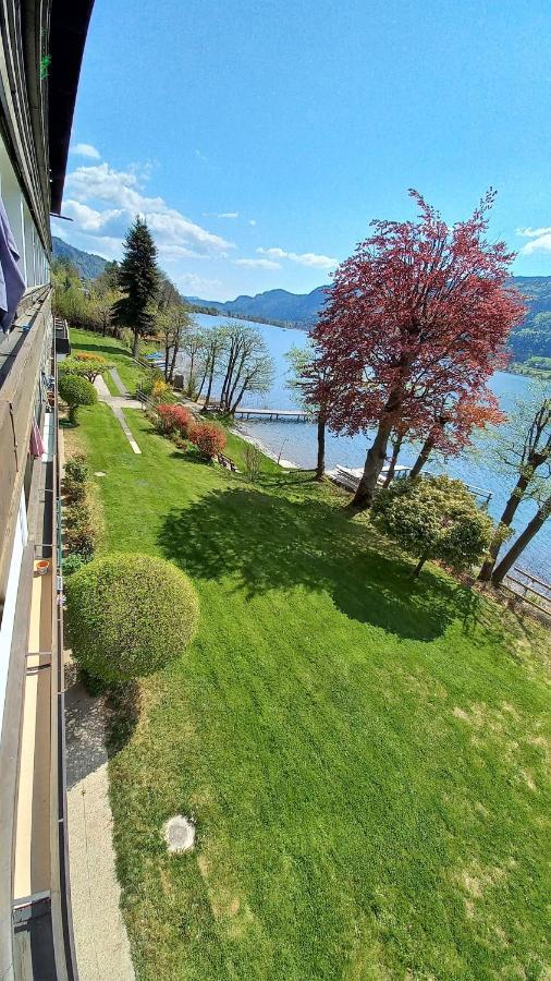 Anna Seeblick Appartement, Haus Haensel&Gretel Am Ossiachersee Mit Direktem Seezugang, Hallenbad Bodensdorf Bagian luar foto
