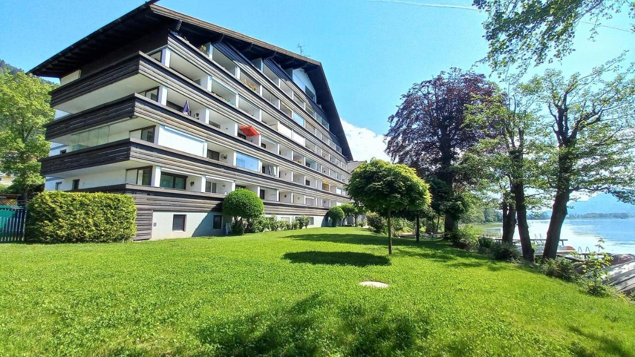 Anna Seeblick Appartement, Haus Haensel&Gretel Am Ossiachersee Mit Direktem Seezugang, Hallenbad Bodensdorf Bagian luar foto