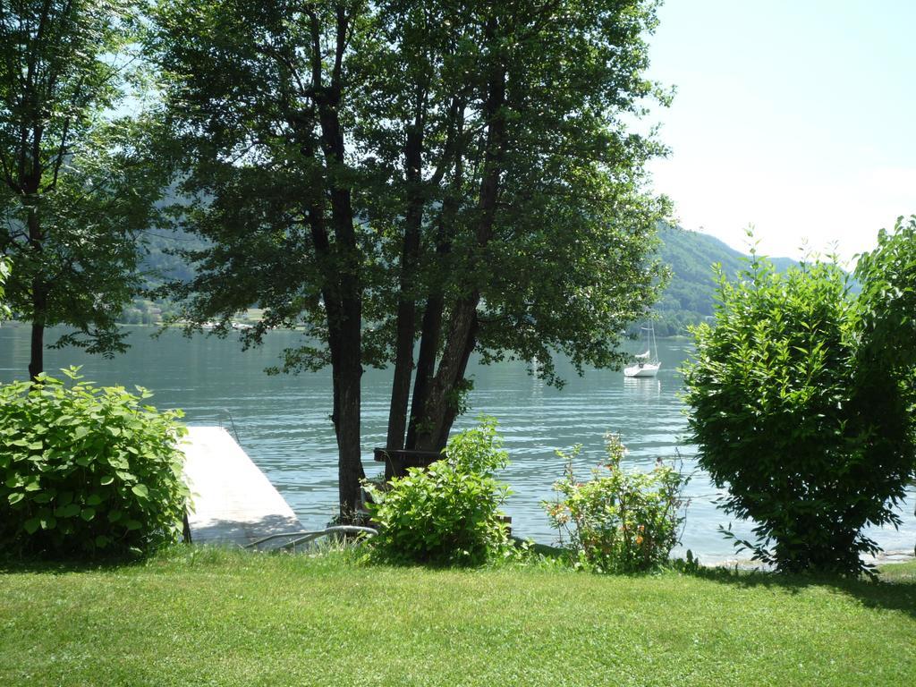 Anna Seeblick Appartement, Haus Haensel&Gretel Am Ossiachersee Mit Direktem Seezugang, Hallenbad Bodensdorf Bagian luar foto